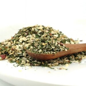 Chimichurri Würzung mit Kräutern als Beispiel für frische Grillaromen