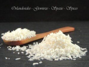 Kokosflocken – naturreine, getrocknete Kokosraspeln für Gebäck, Müsli & Desserts