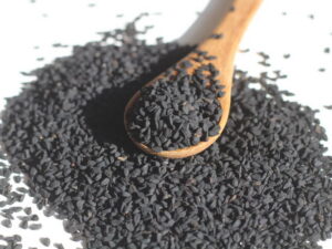 Schwarzkümmel – Nigella sativa, würzige Samen mit leicht nussigem, pfeffrigem Aroma für Brot & orientalische Küche