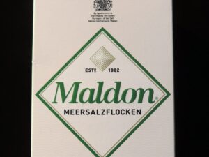 Maldon Salz Natur – handgeerntete Meersalzflocken mit zarter, knuspriger Struktur