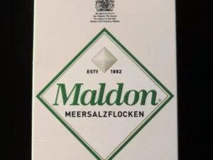 Maldon Salz Natur – handgeerntete Meersalzflocken mit zarter, knuspriger Struktur